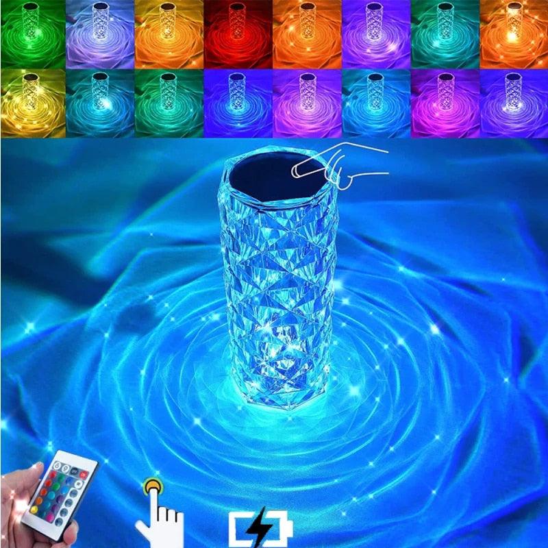 Lâmpada Cristal de Mesa Led® - Light Crystal Diamond