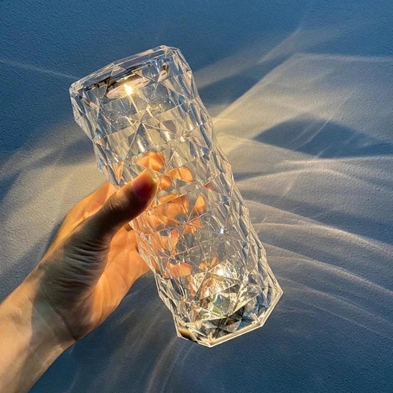 Lâmpada Cristal de Mesa Led® - Light Crystal Diamond