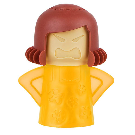 Limpador de Microondas Mamãe Furiosa®-Microwave Cleaning Mama Steam