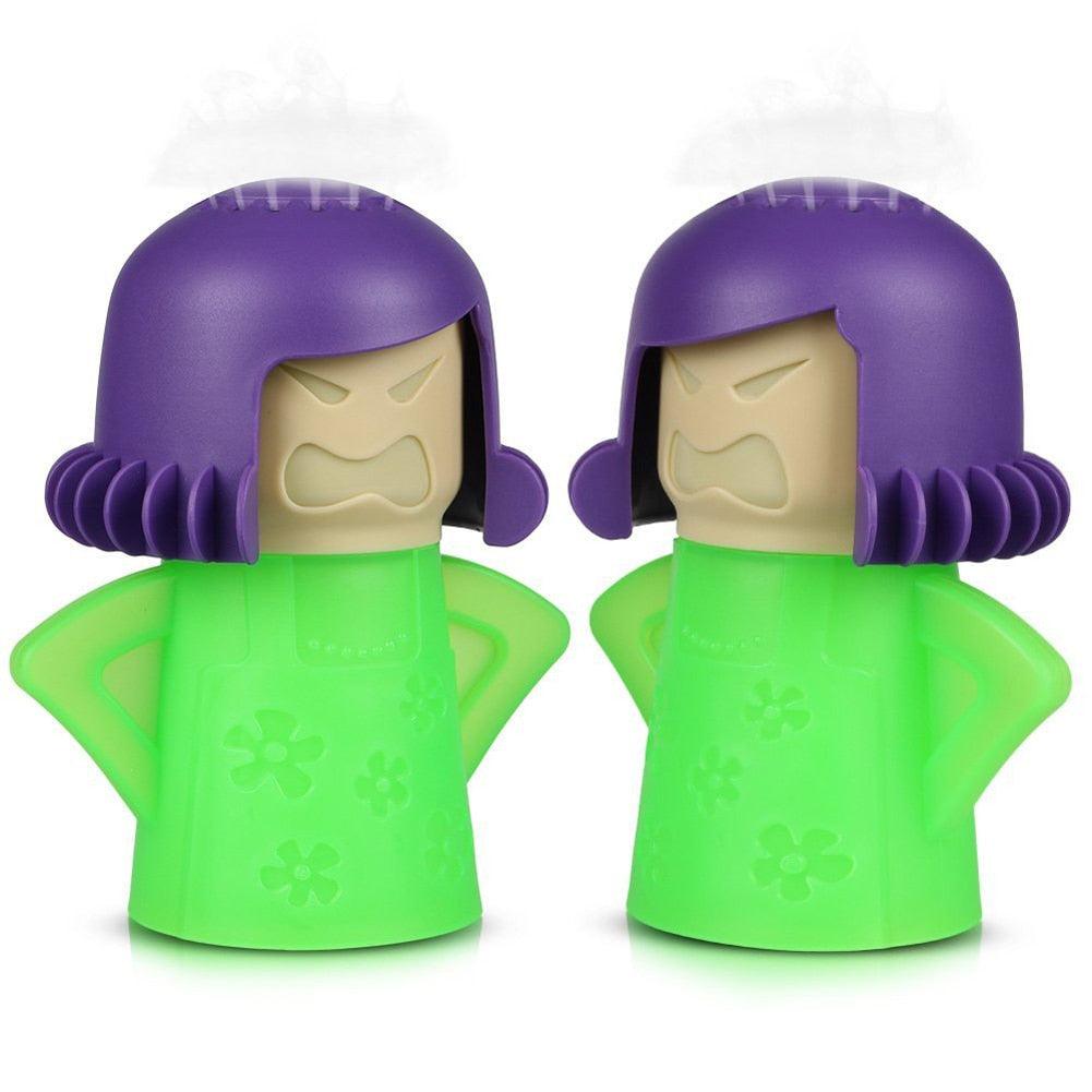 Limpador de Microondas Mamãe Furiosa®-Microwave Cleaning Mama Steam