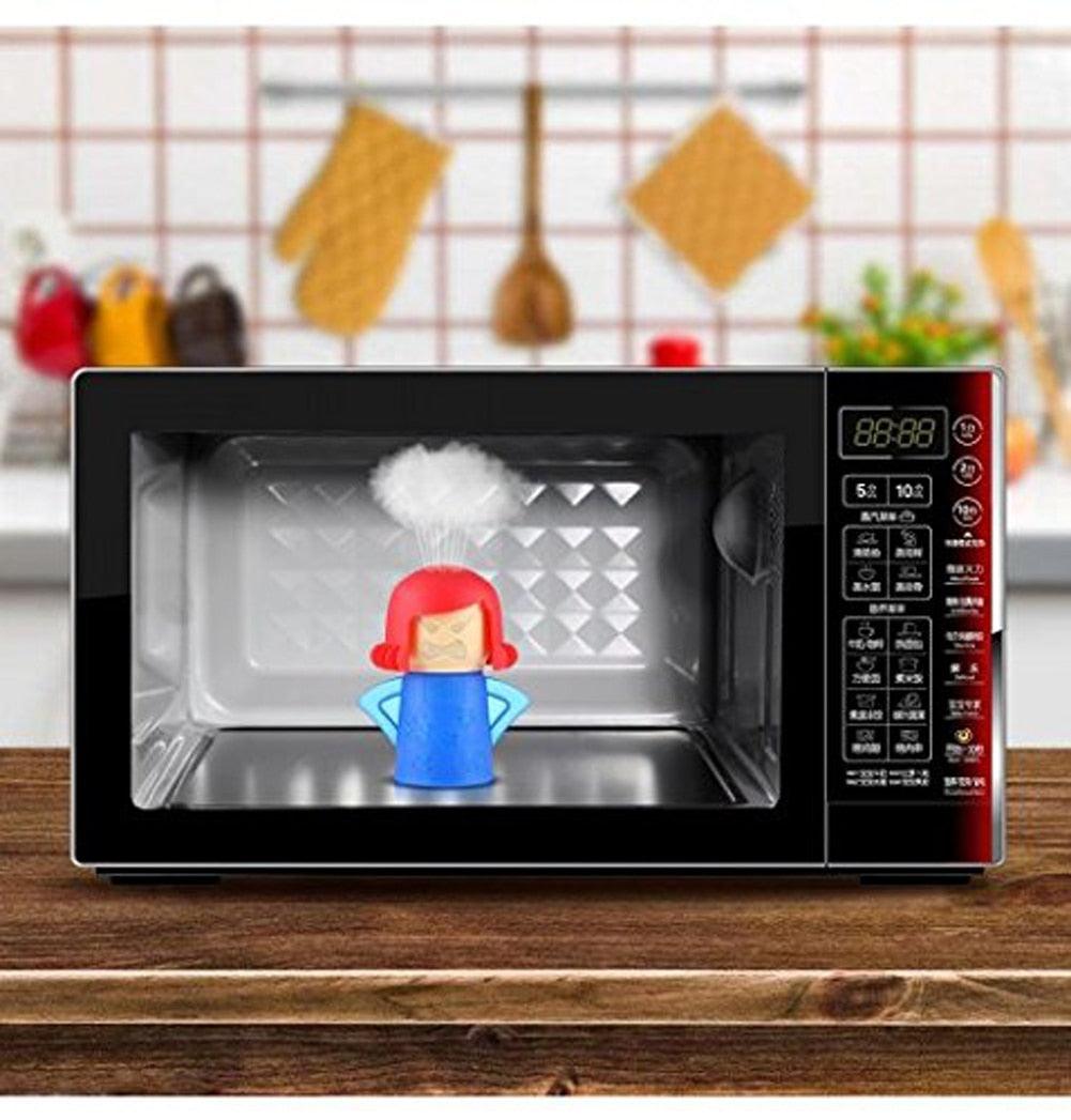 Limpador de Microondas Mamãe Furiosa®-Microwave Cleaning Mama Steam